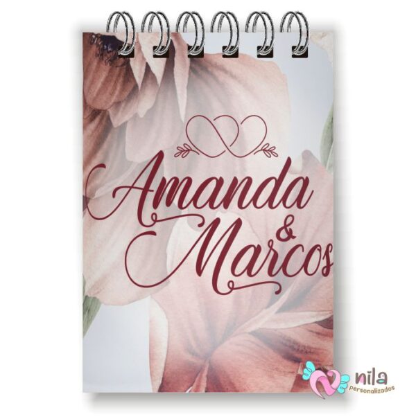 Bloco Ckeck List 12 Meses para o casamento