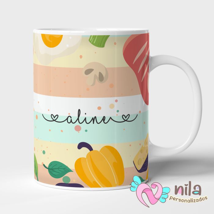 Caneca Minha Lista de Compras com Nome - Imagem 3