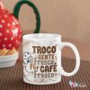 Caneca ou Xicara Flork Troco Gente Fresca por Café