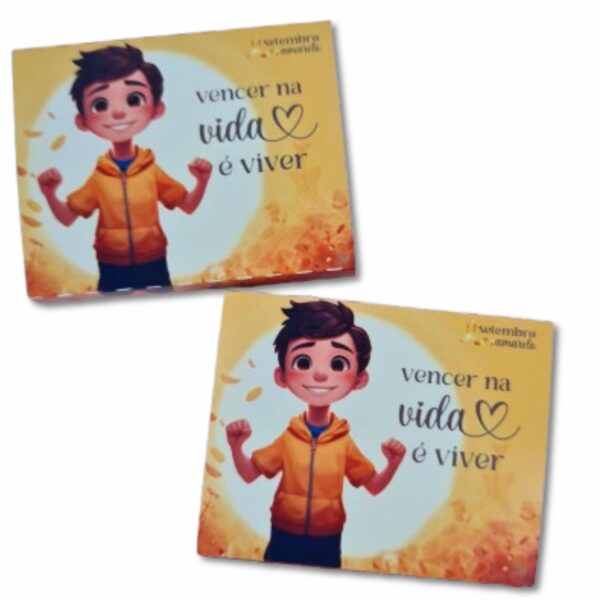 50 chiclete flics Caixa Setembro Amarelo - Imagem 3