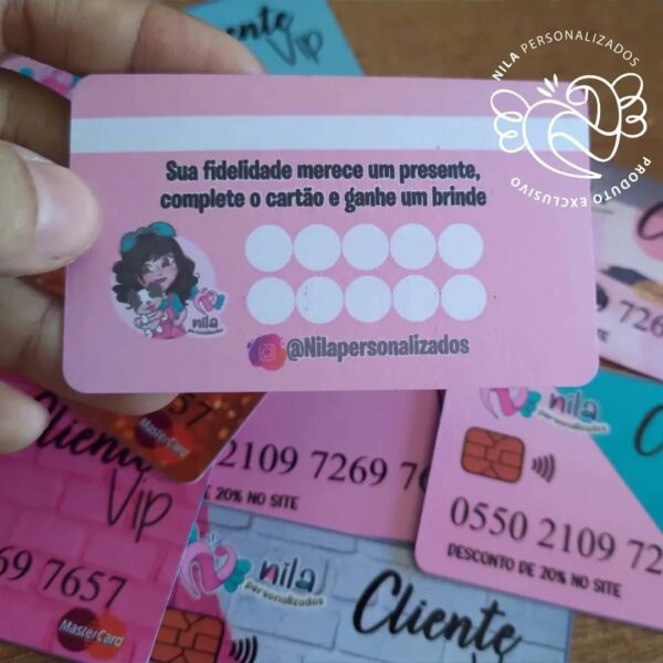 100 Cartões Cliente Vip COM Laminação - Image 3