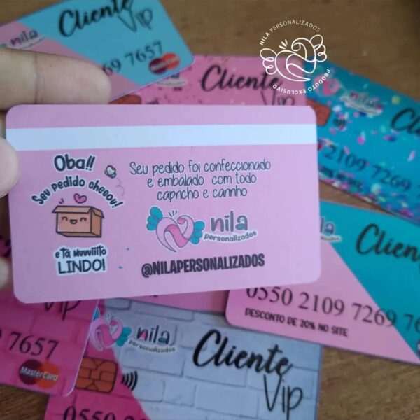 100 Cartões Cliente Vip COM Laminação - Image 5