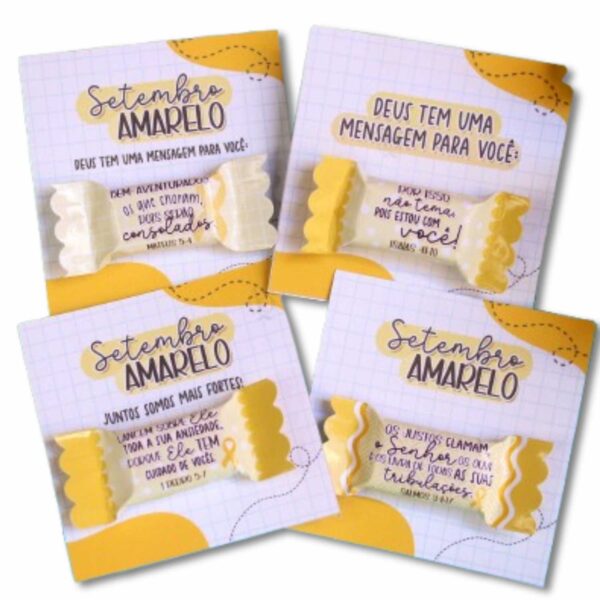 30 Card + 30 Balas Setembro Amarelo - Imagem 4