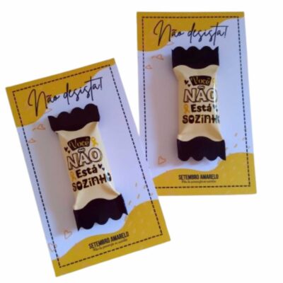 30 Card + 30 Balas Setembro Amarelo