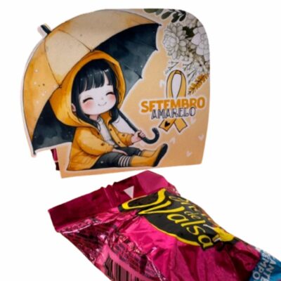 30 Porta Bombom Setembro Amarelo SEM Bombom