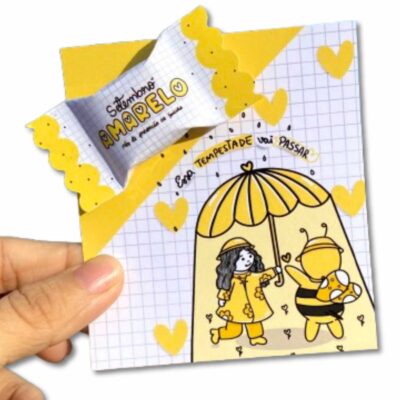 30 Card + 30 Balas Setembro Amarelo
