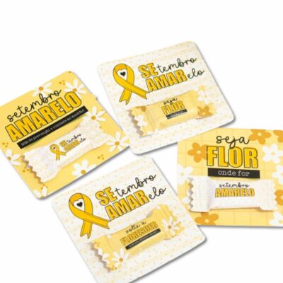 50 Card + 50 Balas Setembro Amarelo