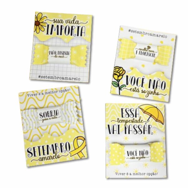 30 Card + 30 Balas Setembro Amarelo - Imagem 5
