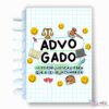 Caderno de Disco Direito Branco