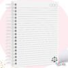 Caderno A5 Direito Rosa - Image 2