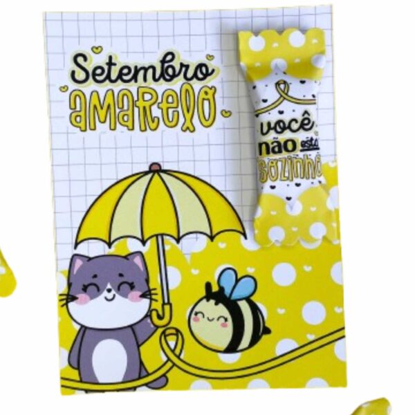 100 Card + 100 Balas Setembro Amarelo - Imagem 3