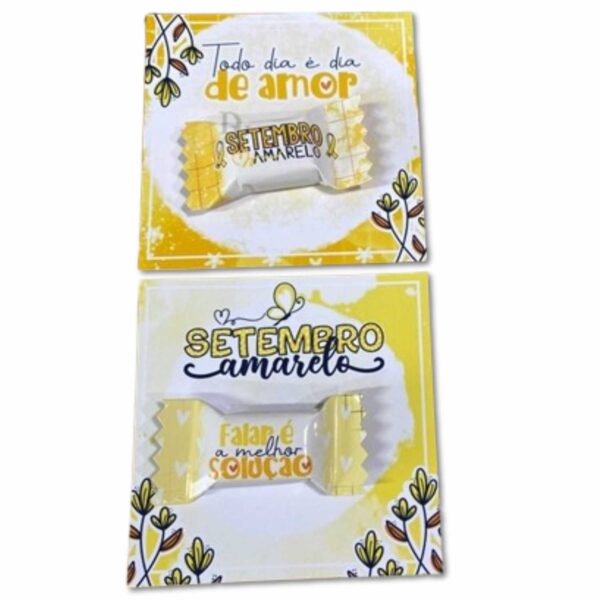 30 Card + 30 Balas Setembro Amarelo - Imagem 4