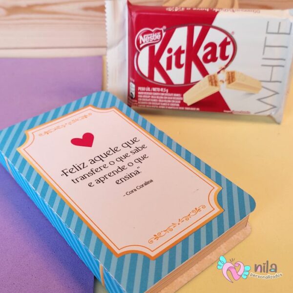 Caixa Kit kat Livro COM Doce