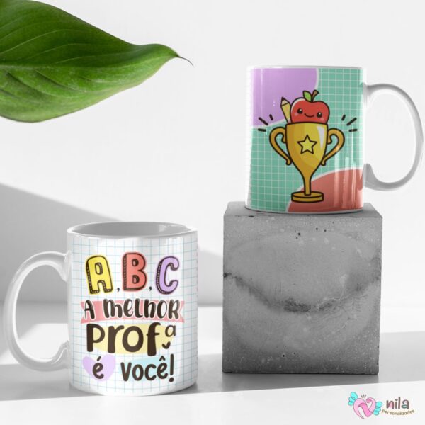 Caneca Professores ABC a Melhor Prof.