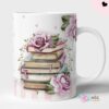 Kit Diário de Leitura + Caneca Livro Floral - Image 2