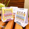 50 Porta Bombom com calendário  COM Bombom