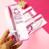 Kit com 10 Card + 10 Canetas Rosa Outubro Rosa