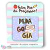 Kit com 3 Marca Página Magnético Professores Corujinhas Fofas