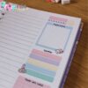 Agenda Escolar Personalizada Aluninhas 1 dia por folha - Image 5
