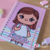 Caderno Aluninhas Personalizado 5 Matéria