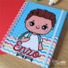 Caderno Personalizado Aluninhos 1 Matéria