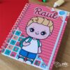 Caderno Personalizado Aluninhos 1 Matéria - Image 2