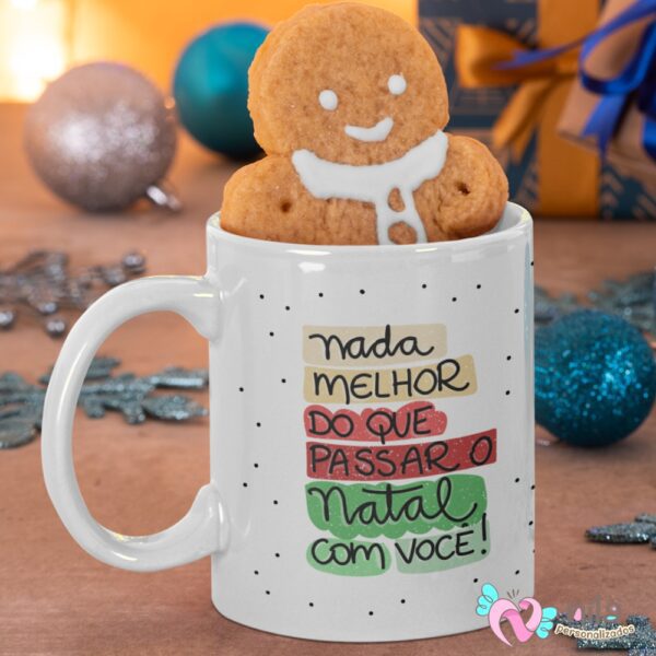 Promoção de Caneca de Natal Personalizada com Nome - Image 6