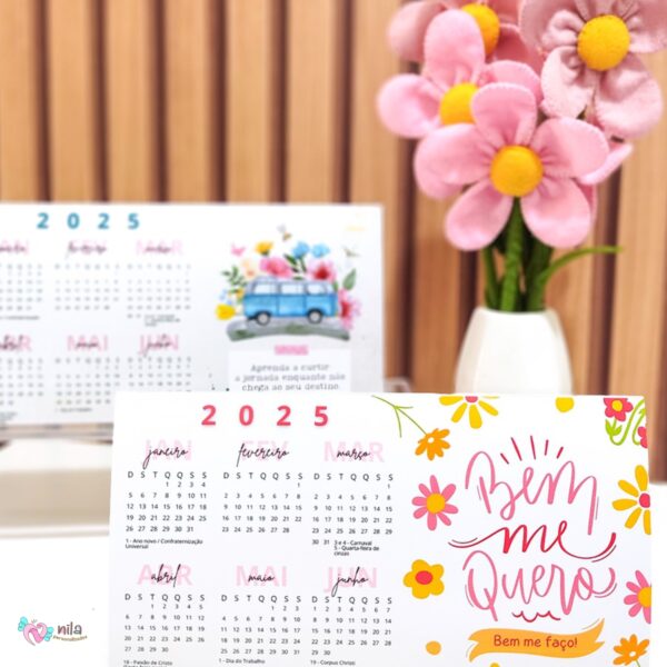 100 Calendários de Mesa