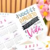 30 Calendários de Mesa