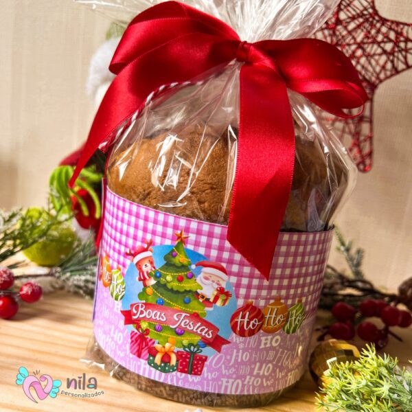 Cinta para Panetone de 400G Natal