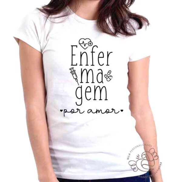 Camisa Enfermagem por Amor - Image 2