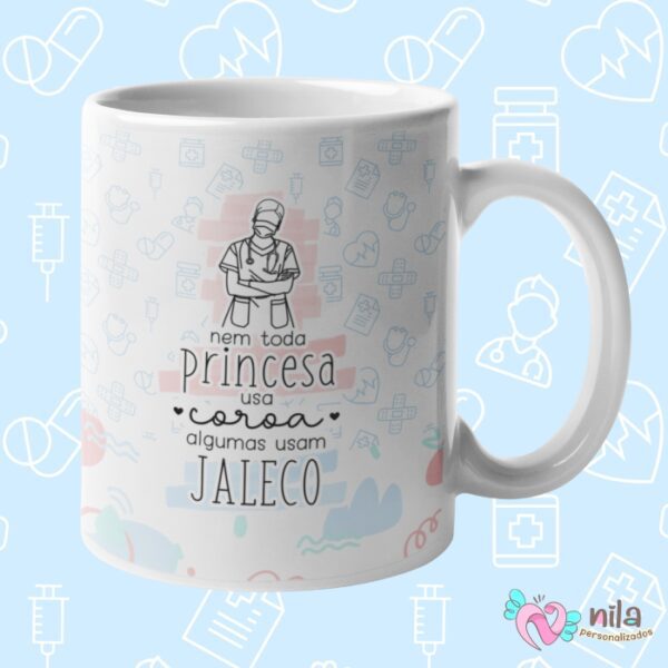 Caneca Nem toda Princesa Usa Coroa