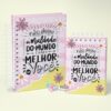 Kit Presente Caderno com Bloco e Caneta Não Deixe a Maldade do Mundo ...