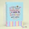 Caderno Personalizado com Nome - Todo Aquele que Invocar o Nome do Senhor