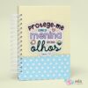 Caderno Personalizado com Nome - Proteja-me Como a Menina dos Teus Olhos