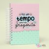 Caderno Personalizado com Nome - Há um Tempo Para Todo Propósito