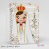Caderno Personalizado com Nome - Nossa Senhora de Fátima