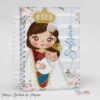 Caderno Personalizado com Nome - Nossa Senhora de Nazaré