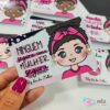 30 Pares de brincos de Pérolas + 30 Card para Brinde Você e Valiosa