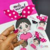 100 Card para xuxinha + 100 Elástico De Cabelo Xuxinhas com Lacinho Mulheres - Image 2