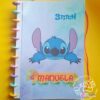 Capa em Polaeal para Caderno de Disco personalizado A4