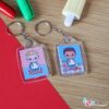 3 Chaveiros de Acrílico Personalizado Volta ás Aulas - Image 2