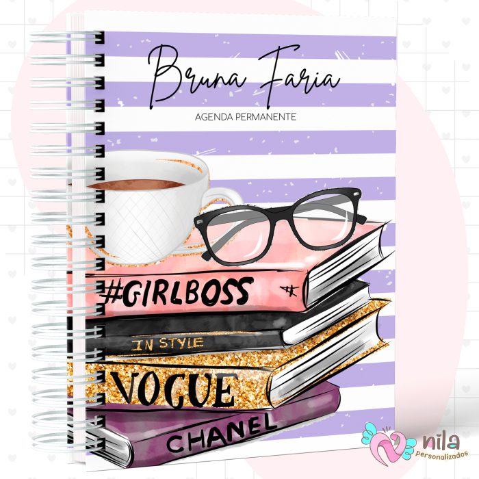 Planner não Datado Lilás