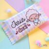 3 Adesivos para Chocolate Pascoa Cristã - Image 3
