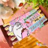 3 Adesivos para Chocolate Flork
