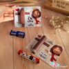 30 Cartões com Batom de Chocolate Páscoa Cristã Cruz - Image 2