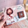 30 Cartões SEM DOCE para Batom ou Chocolate Páscoa Cristã