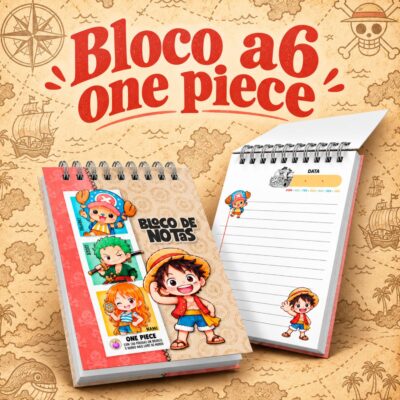 Bloco A6 One Pierce Capa Dura