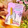 100 TAG + 100 Mini Lixa Mimo Mulheres