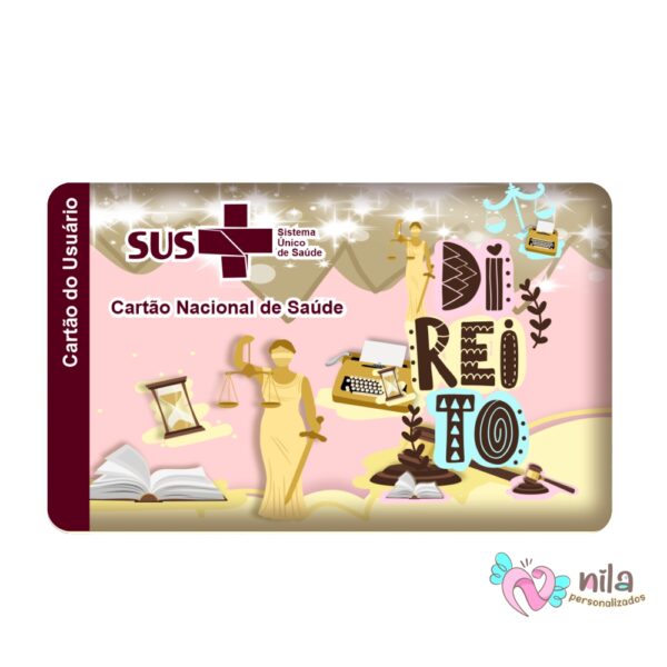 Cartão SUS Personalizado Direito